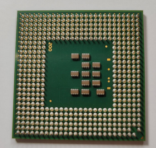 Tested CPU Intel Celeron M350 SL7RA 1,3 GHz 1M FSB cache 400MHz socket mPGA478c - Picture 2 of 2