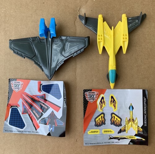 2 “Subway” - Kids Meal Toy Matchbox Sky Busters - Bomber + Interceptor SEALED -O - Picture 4 of 5