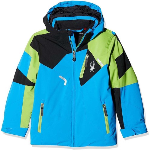 Spyder Boys Kids 3M Thinsulate Insulated Watertight Leader Snow Ski Jacket NEW - Picture 5 of 6