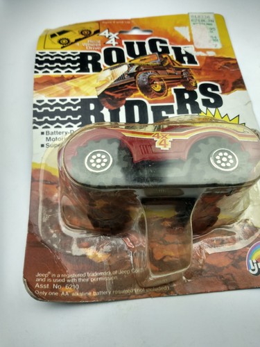 Extremely Rare 1970s LJN Rough Riders Red Corvette 4x4 New Sealed Vintage - Picture 5 of 14