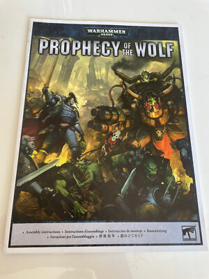 Warhammer 40k Prophecy Of The Wolf Aufbauanleitung Codex Space Marines Collector