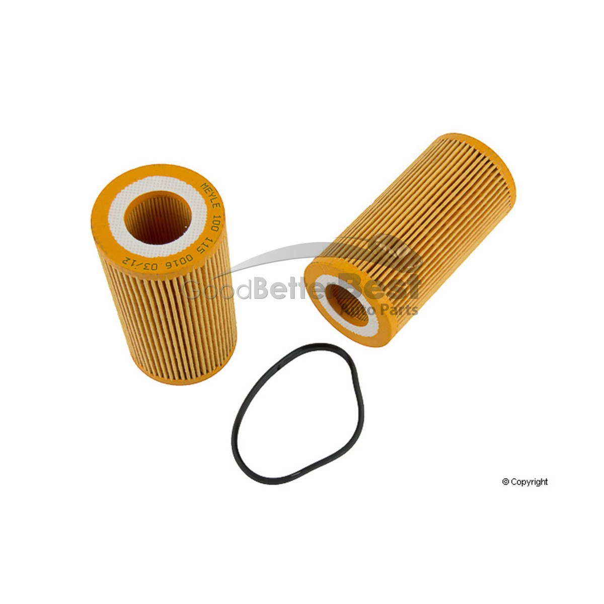 One New Meyle Engine Oil Filter 1001150016 100115001 for Audi for 