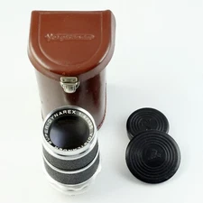 Voigtlander Super Dynarex 135mm f/4 Lens for Bessamatic + Case & Caps