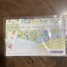 HTF Creative Memories Party Gifts Hats Card Kit 4 X 6 Scrapbook Stickers Vtg '05