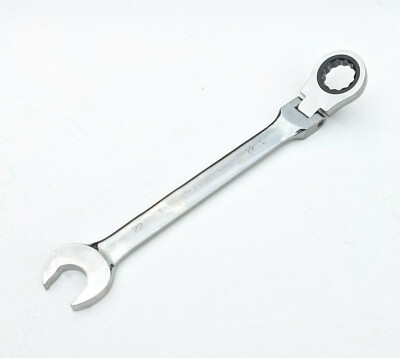 #ad #ad 22mm flex head ratcheting ratchet spanner Halfords Advanced flexy bendy wrench GBP 15.49