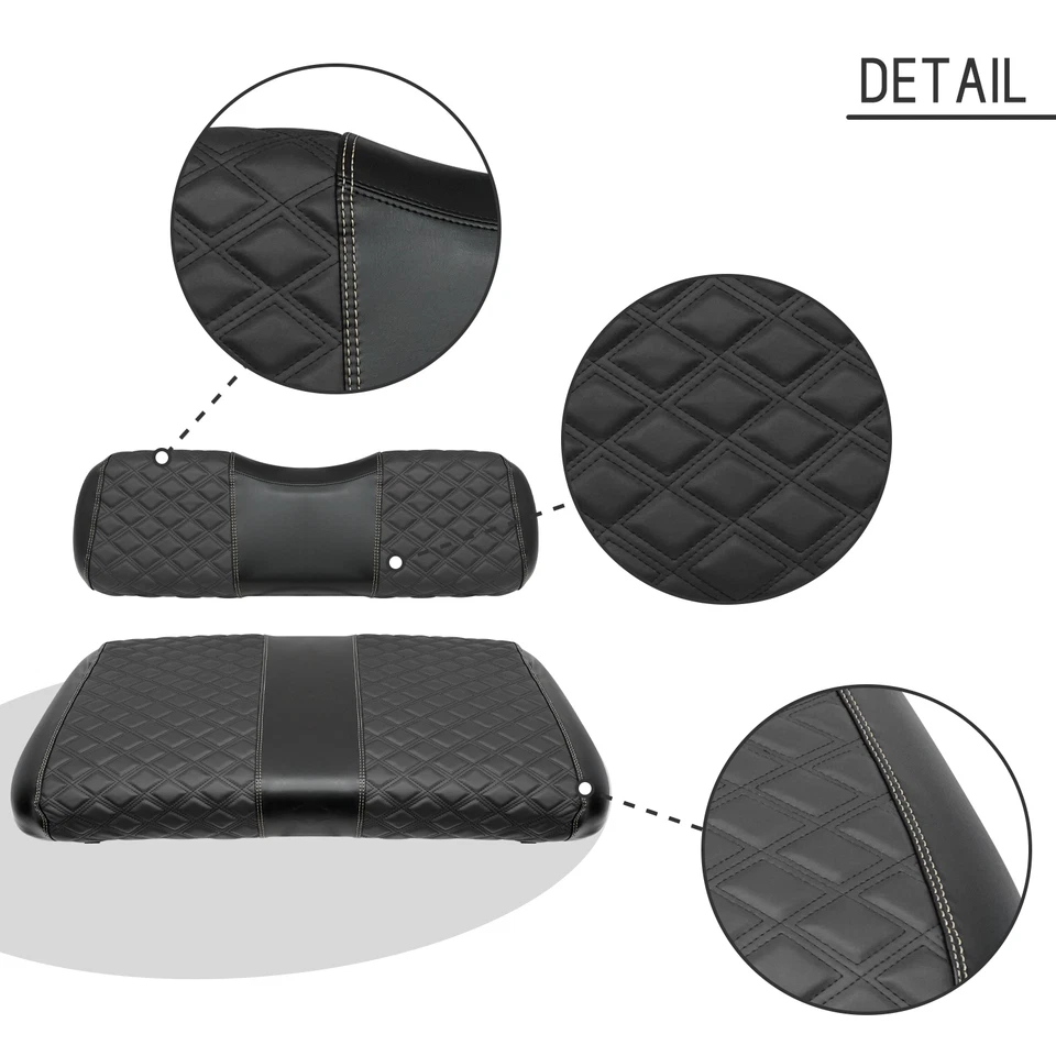 Juego de fundas de asiento delanteras para carro de golf para EZGO TXT, fundas de asiento universales para carro de golf Foto 4 de 4