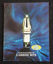 1977 MTI Mining Tools Inc "Carbide Drilling Bits" Engineering Brochure Mentor OH