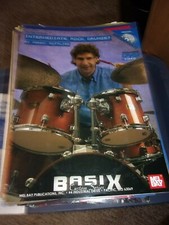 INTERMEDIATE ROCK DRUMSET BY DANNY GOTTLIEB - DVD INCLUDED  - GOOD CONDITION 