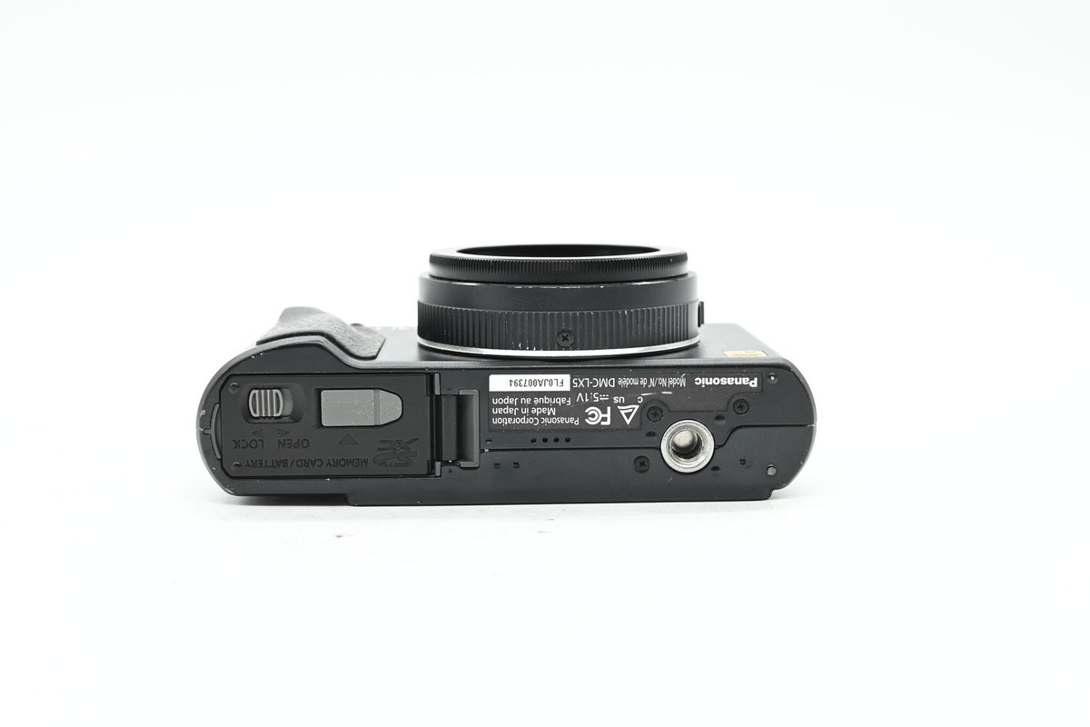 Panasonic Lumix DMC-LX5 10.1MP Camera w/3.8x Zoom [Parts