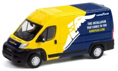 RAM ProMaster 2500 Cargo High Roof - 2019 - Good Year Tires - Greenlight 1:64