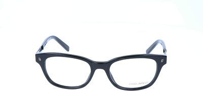 DSQUARED2 DQ5140 001 Black Plastic Eyeglasses Frame 51-18-140 DQ 5140 RX DQ 5140