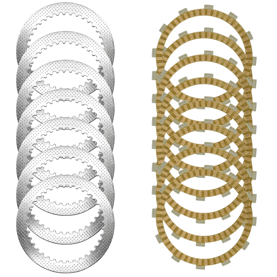 Kit de placas de acero y fricción de embrague Caltric para Suzuki RMX450Z 2010 2017 - 2019 Foto 3 de 4