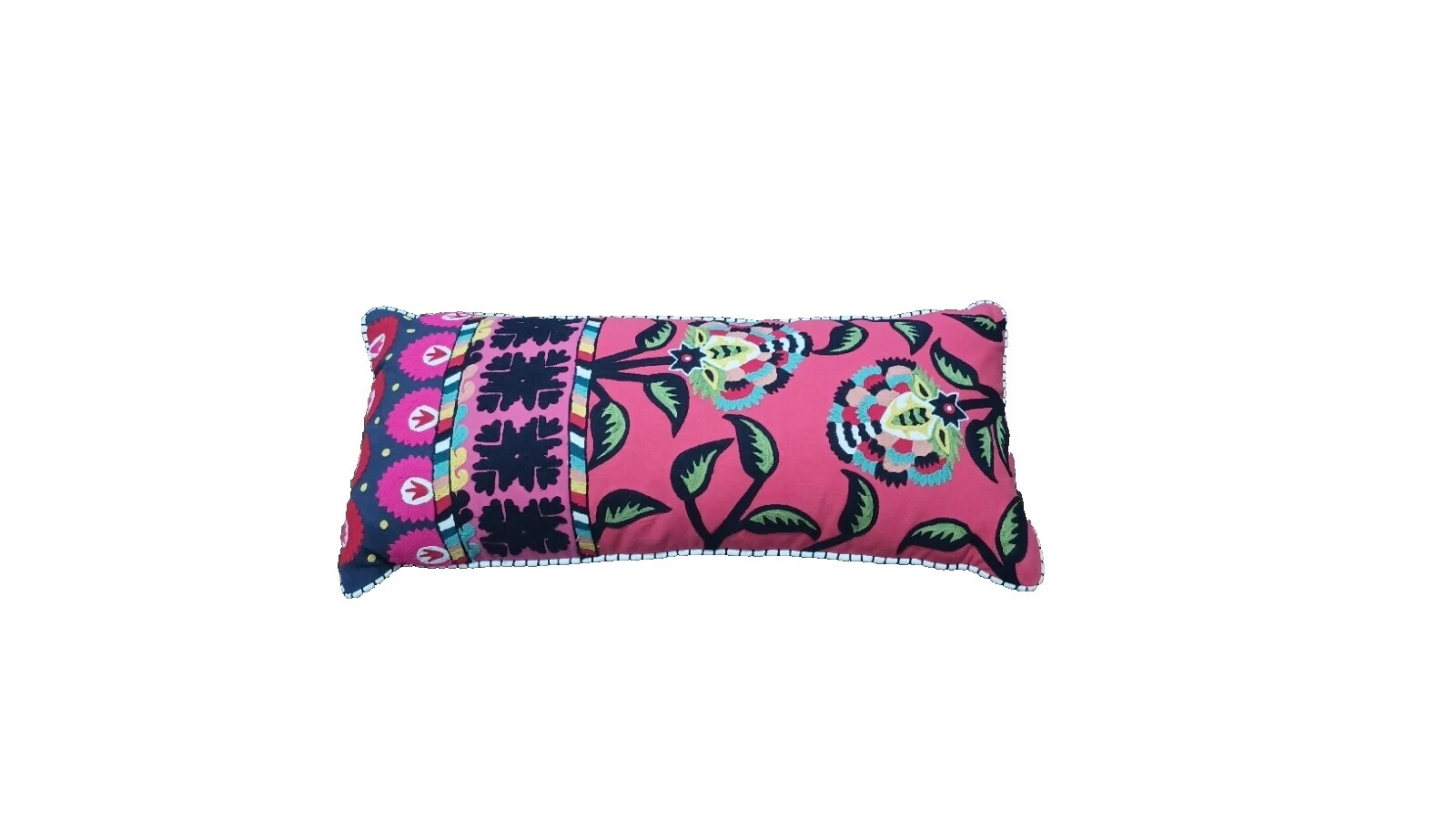 Anthropologie Floral 100% Algodón Almohadas de Decoración para el Hogar