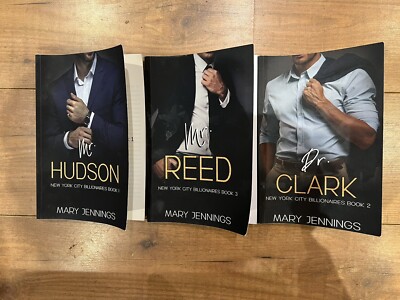 3 X BOOKS BY MARY JENNINGS, MR HUDSON,MR REED & DR CLARK