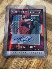2014 Elite Extra Edition Franchise Futures Signatures /799 Mike Strentz Auto