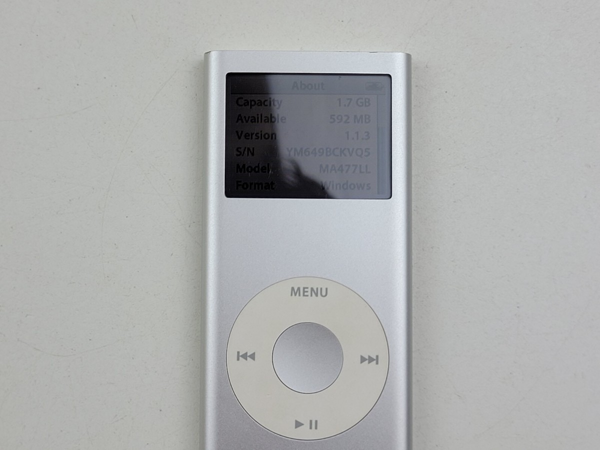 ポータブルプレーヤー iPod 2GB 4GB 80GB mini nano Apple Apple iPod Nano 1st Generation 2GB Black - Tested | eBay
