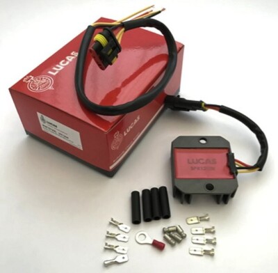 10123L ORIGINAL LUCAS 12 VOLT EINPHASIGER FESTKÖRPERGLEICHRICHTER REGLER ***