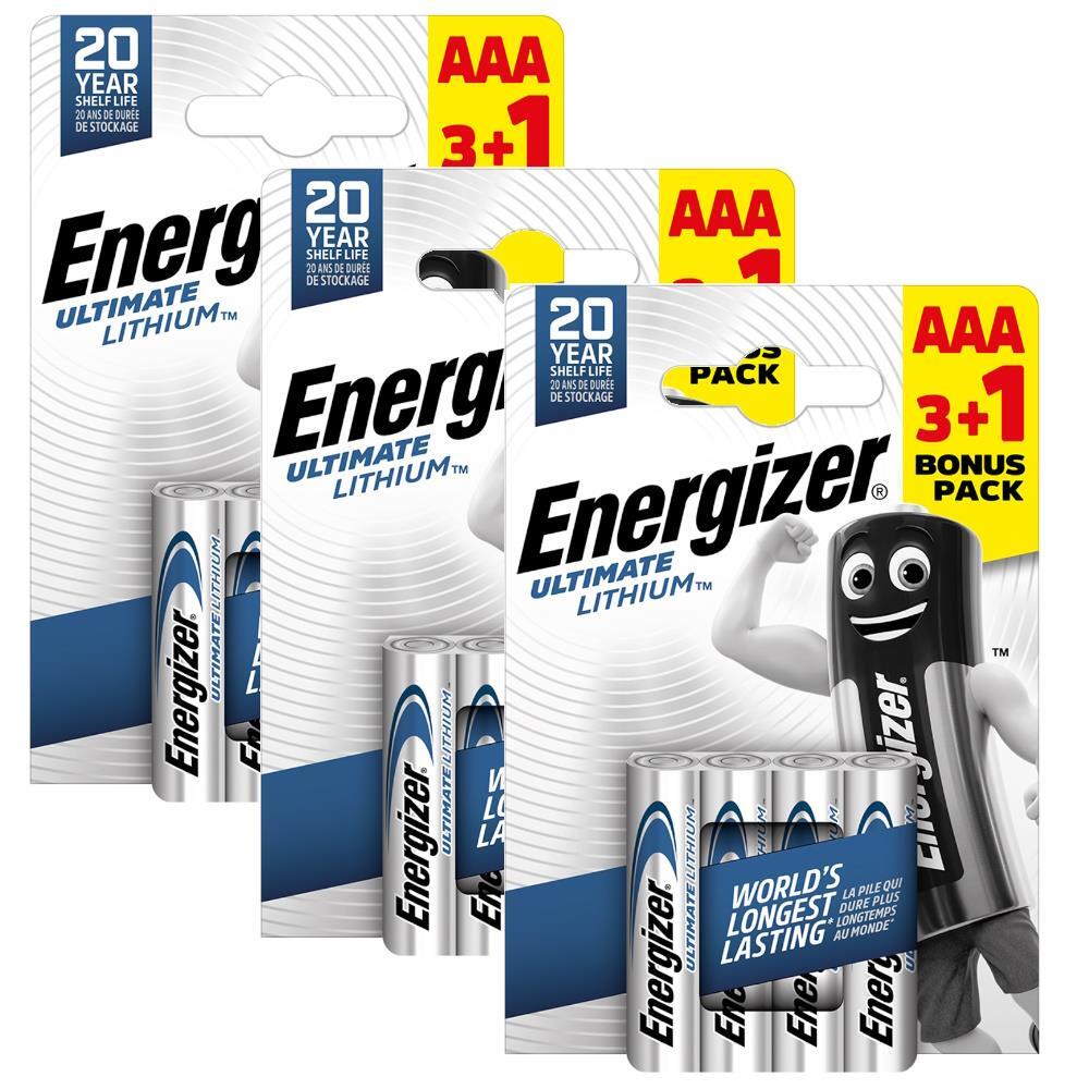 8x Energizer Ultimate AAA Lithium Ultra Batteries LR3 L92 for digital cameras - Image 13
