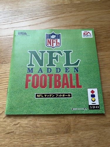 NFL Madden Football Japanese Panasonic 3DO Japan JPN - Picture 6 of 15