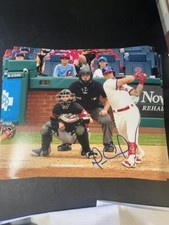 Rafael Marchan Philadelphia Phillies Signed 8x10 Photo COA  3