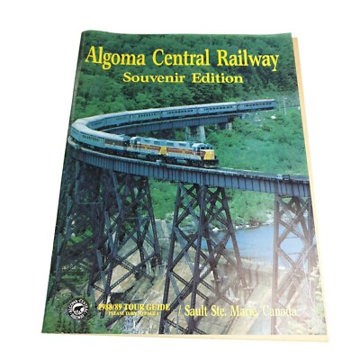 Algoma Central Railway Souvenir Edition 1988 Paperback Book