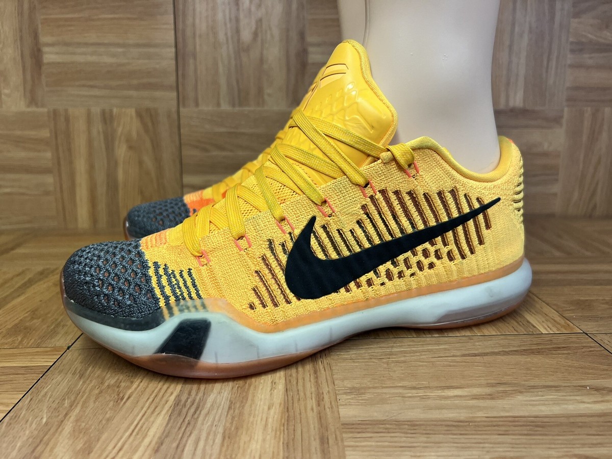 RARE🔥 Sz 9.5 - Nike Kobe X 10 Elite Rivalry Chester Wolf