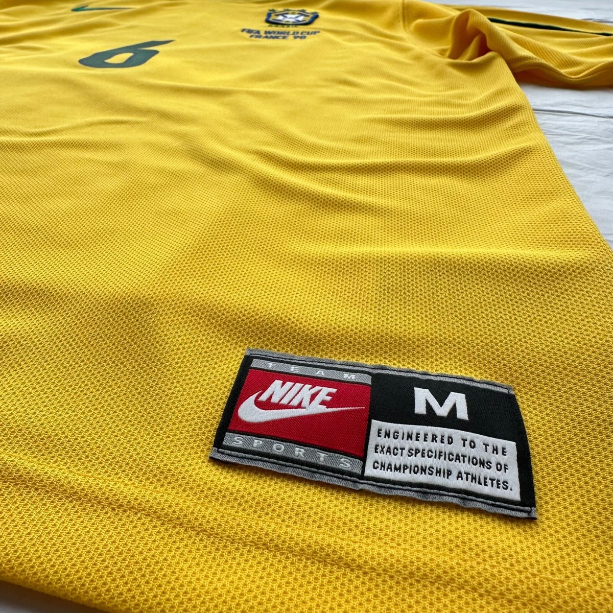 【未使用・送料無料】FRANCE 98 BRASIL Tシャツ ワールドカップ Nike Brazil 1998 World Cup Reissue Roberto Carlos | eBay