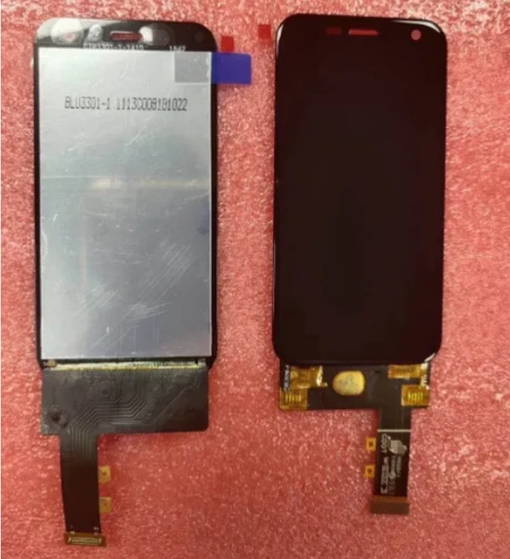 Digitalizador de pantalla táctil con pantalla LCD negro de 3,3 pulgadas para teléfono Alcatel Palm PVG100 Foto 2 de 2