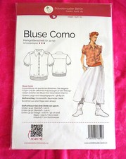 Schnittmuster Berlin Papierschn *Bluse COMO*  Gr. 34-50 NEU !