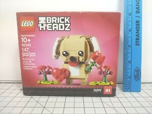 147 pieces NEW  LEGO 40349 BrickHeadz Valentine's Puppy 