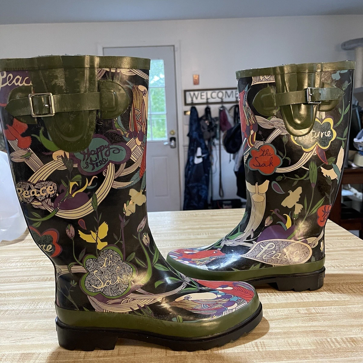 Women's size shop 12 rain boots