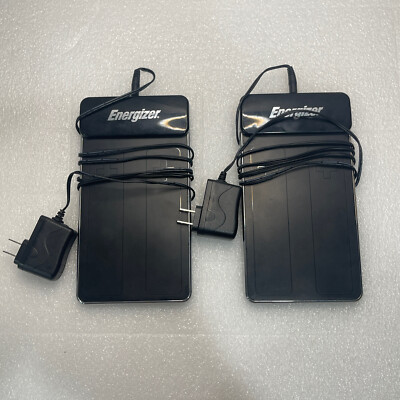 Energizer 2x Induction Charging System for Nintendo Wii Model PL-7581 Lot  of