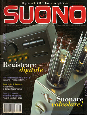 SUONO ANNO XXVIII NUMERO 310 MAGGIO 1999 NAGRA   TRAXDATA   ROTEL - SHARP