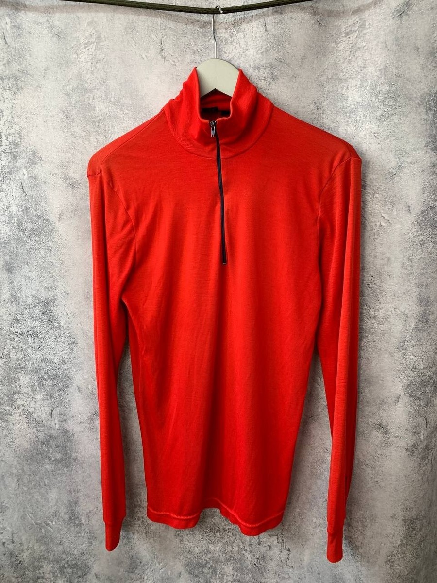 PATAGONIA Capilene USA Midweight Large Base Layer 1/4 Zip Pullover