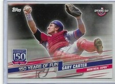 2019 Topps Opening Day 150 Years of Fun #YOF-11 Gary Carter Montreal Expos