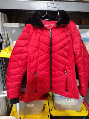 nautica jacket women Q020331 Red Size 