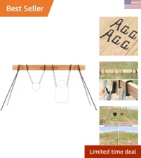 AR500 Target Stand Kit - 2x4 Mounting Bracket with Target Hanging Hook