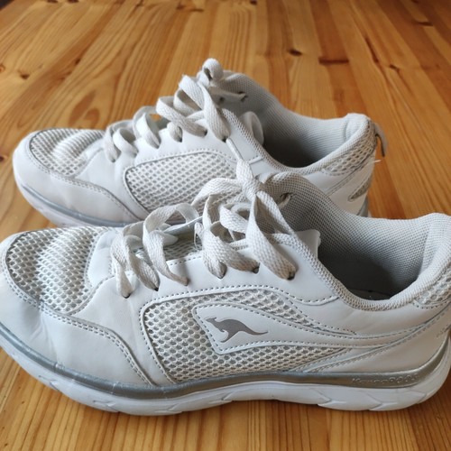 Kangaroos Größe 37, Weiß, Hallenschuhe , Turnschuhe unisex - Bild 3 von 8
