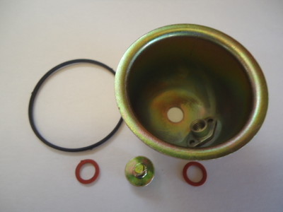 Float Bowl With Gasket & Screw For Honda GX110 GX120 GX140 GX160 Engines - OEM #16015-ZE1-811