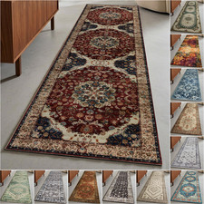 Washable Hallway Runner Rug Non Slip Kitchen Carpet Entryway Bedside Floor Mats