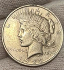 1922 Peace Dollar AU