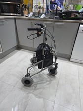 3 wheel walker with bag good used condition