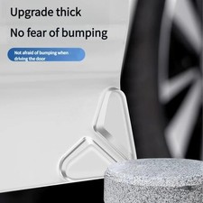 4x Invisible Car Door Corner Anti-collision Covers Protector Stickers Protection