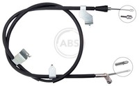A.B.S. Bremsseil Seilzug Feststellbremse K19872 FüR Nissan Qashqai JJ10E VAN Dci