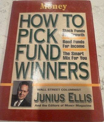 Money How to Pick Fund Winners Hardcover 1996 Investing Mutual Funds Dust Jacket