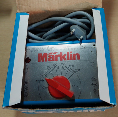 Märklin 6631 Transformator Trafo 50 Hz/ 30VA für Wechselstrom , mit OVP, geprüft