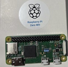 Raspberry Pi Zero WH Rev 1.1 512MB RAM Tested Working