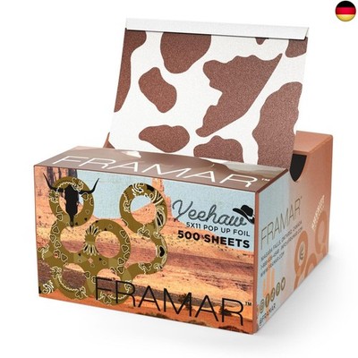 FRAMAR Kuh-Druck Strähnenfolie Für Friseur - Alufolie Friseur, Alufolie Für St