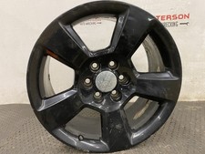 15-19 GMC SIERRA 1500 5 BLACK SPOKE RIM WHEEL 20X9, 6 LUG ID 20937969