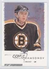 2002-03 Upper Deck Artistic Impressions Sergei Samsonov #8 m5x